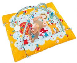 // TAPIS D'ÉVEIL AVEC JOUETS